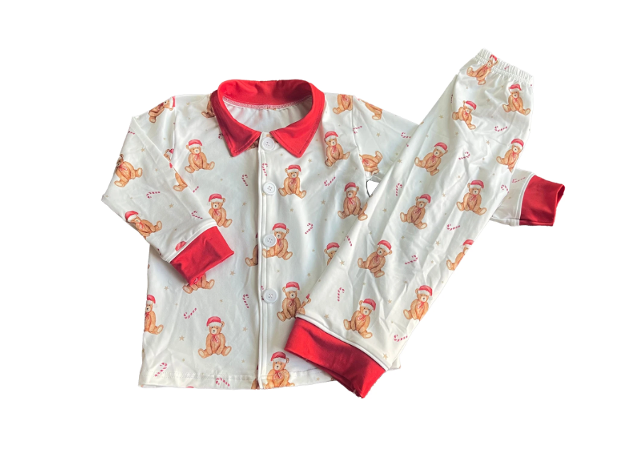 Red Teddy Bear Pyjamas