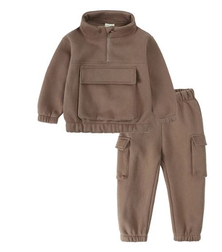 Kids Tales 3/4 Zip Top Tracksuit
