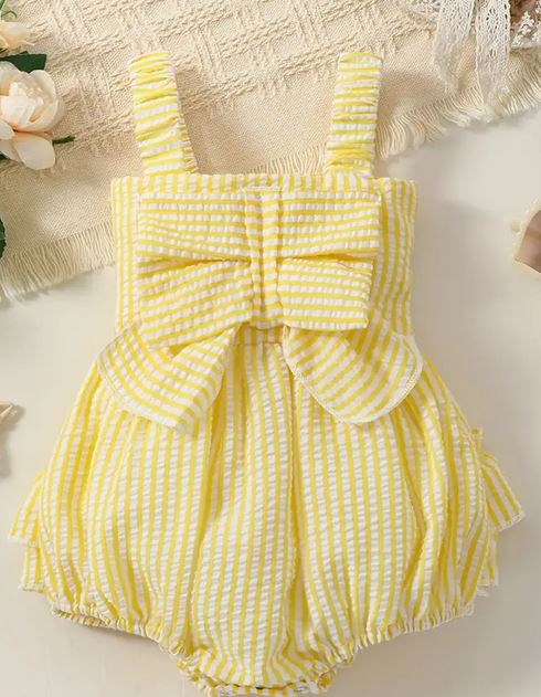 Seersucker Romper