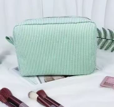 Plaid Cosmetic Bag