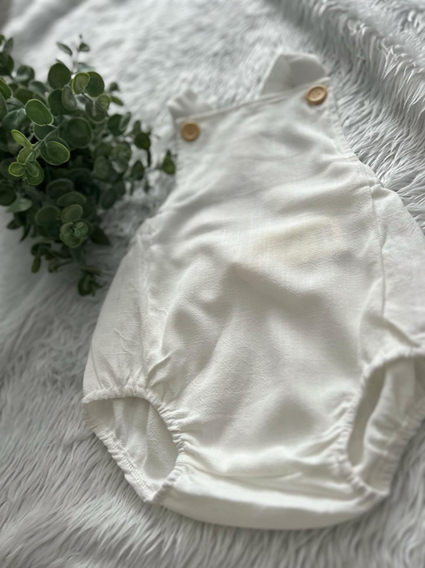 Kids Tales White Romper