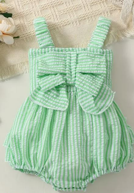 Seersucker Romper