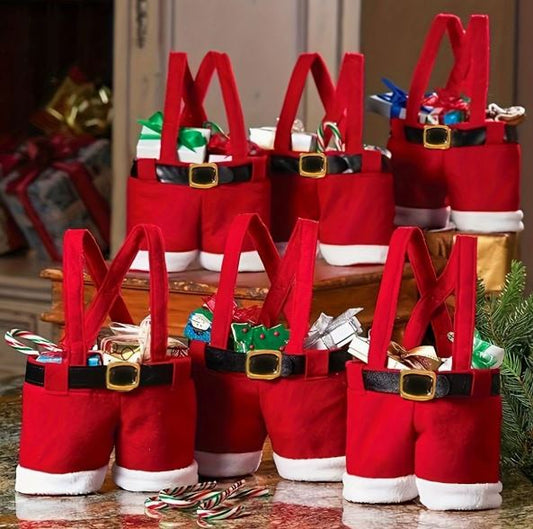 Santa Pants Sweet bag x 6