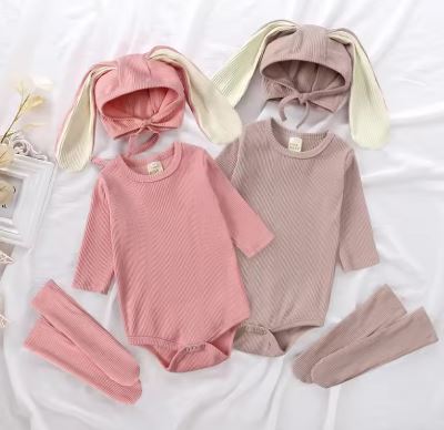 Romper Ribbed Set