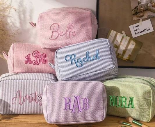 Plaid Cosmetic Bag