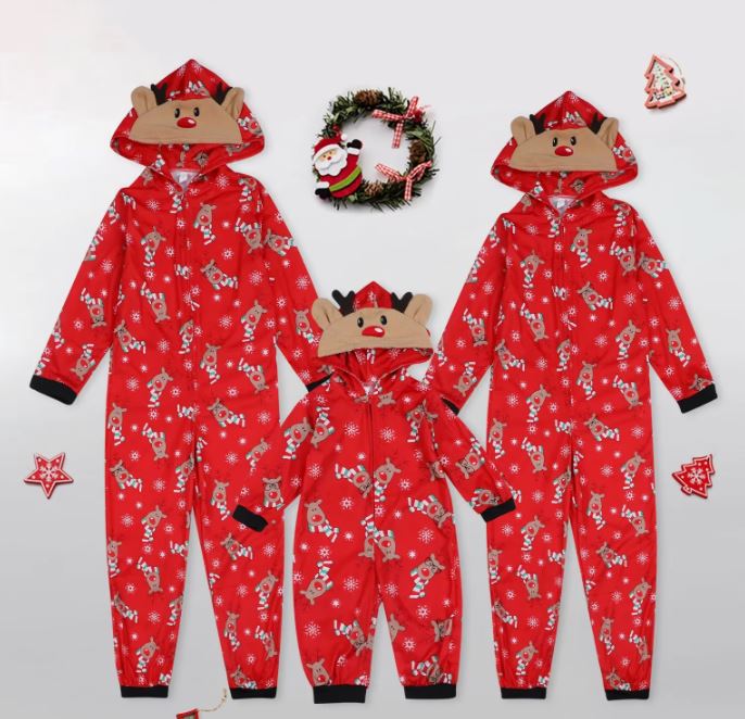 Family Christmas Onesie - Reindeer