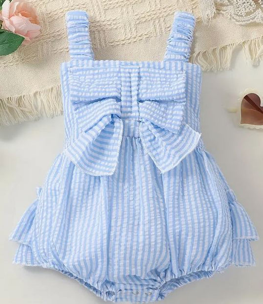 Seersucker Romper