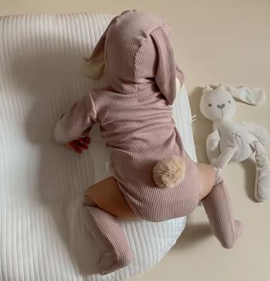 Romper Ribbed Set