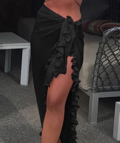 Beach Frill Wrap