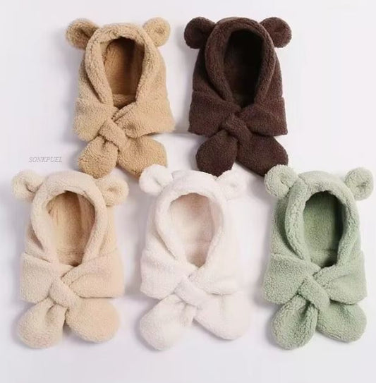 Bear Hat & Scarf