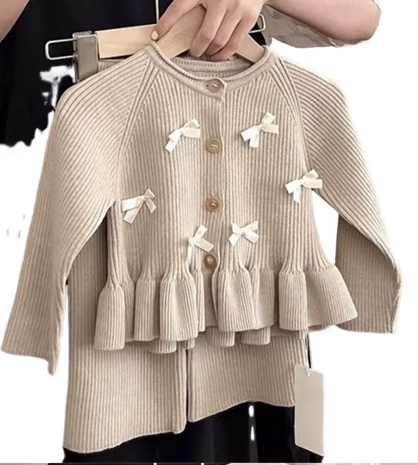 Knitted Bow Set
