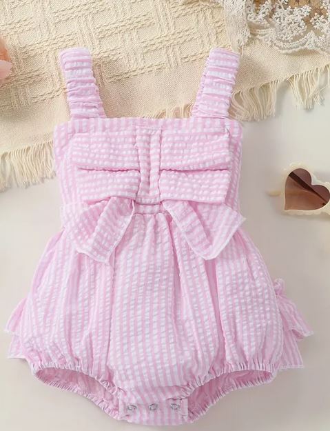 Seersucker Romper