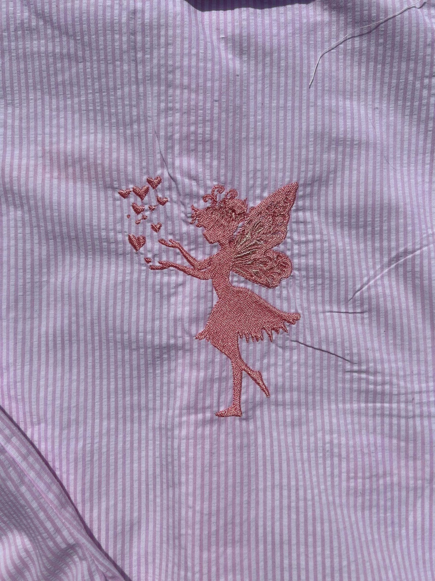 Fairy with Love Hearts
