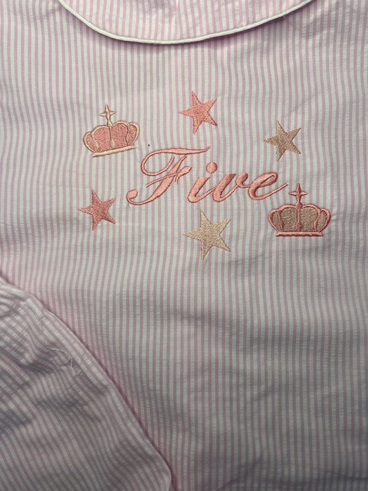 Number, Crown & Stars