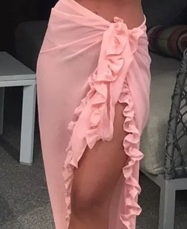 Beach Frill Wrap