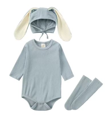 Romper Ribbed Set