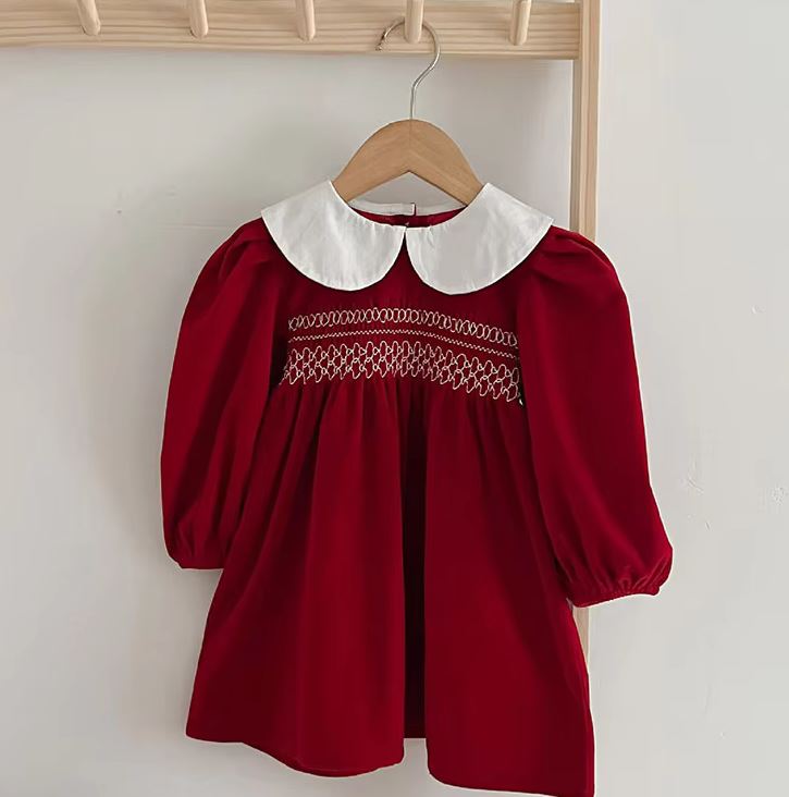 Red Velvet Dress