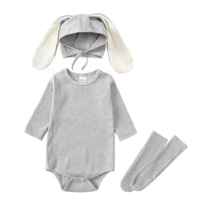 Romper Ribbed Set