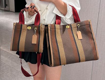 Strip Canvas Bag