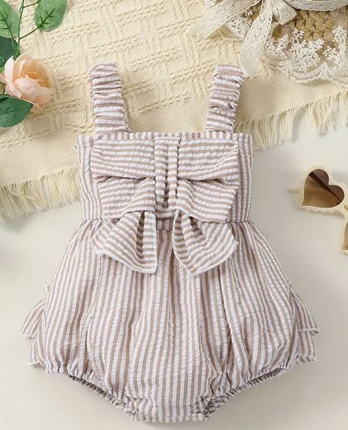 Seersucker Romper