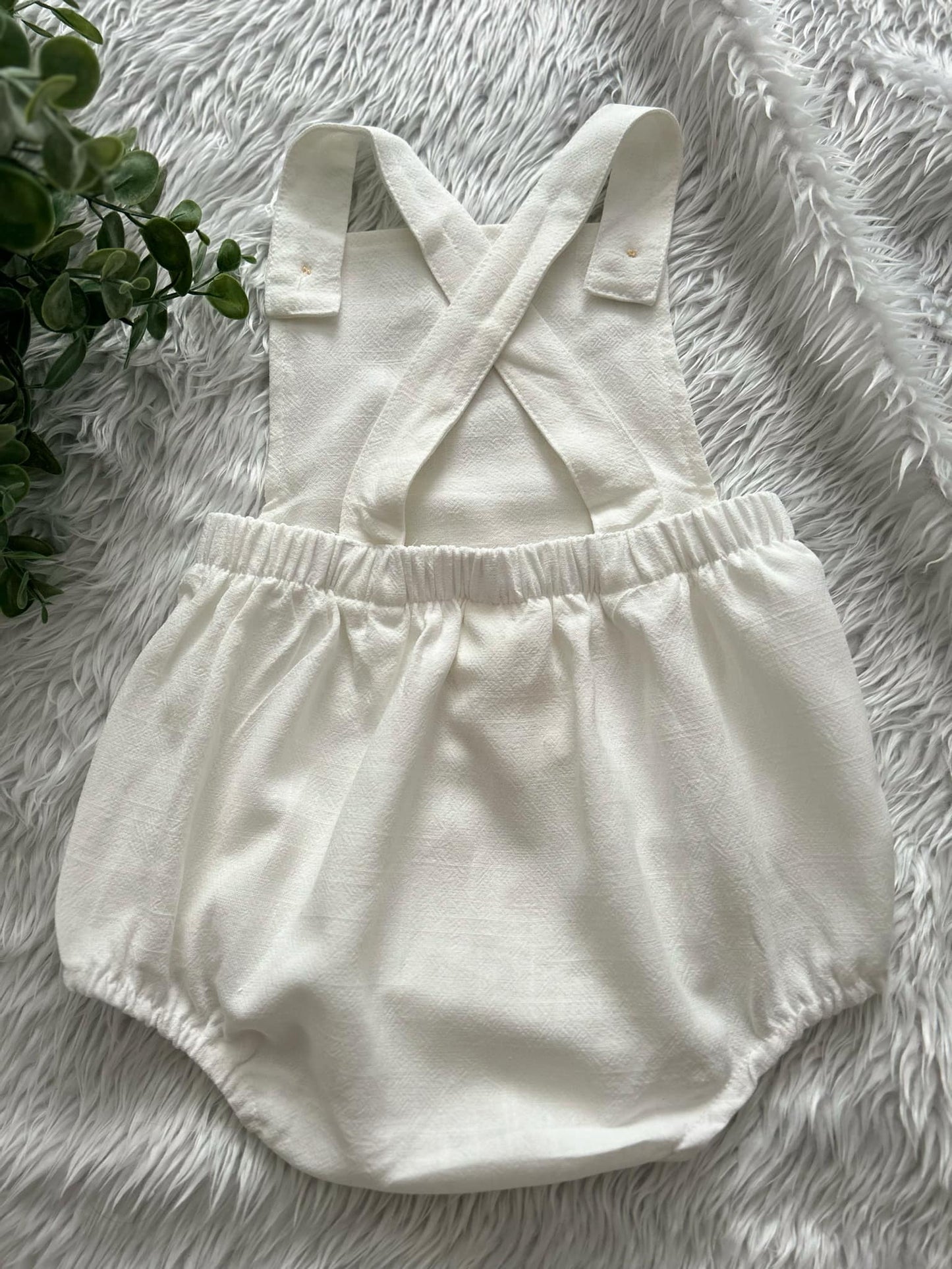 Kids Tales White Romper