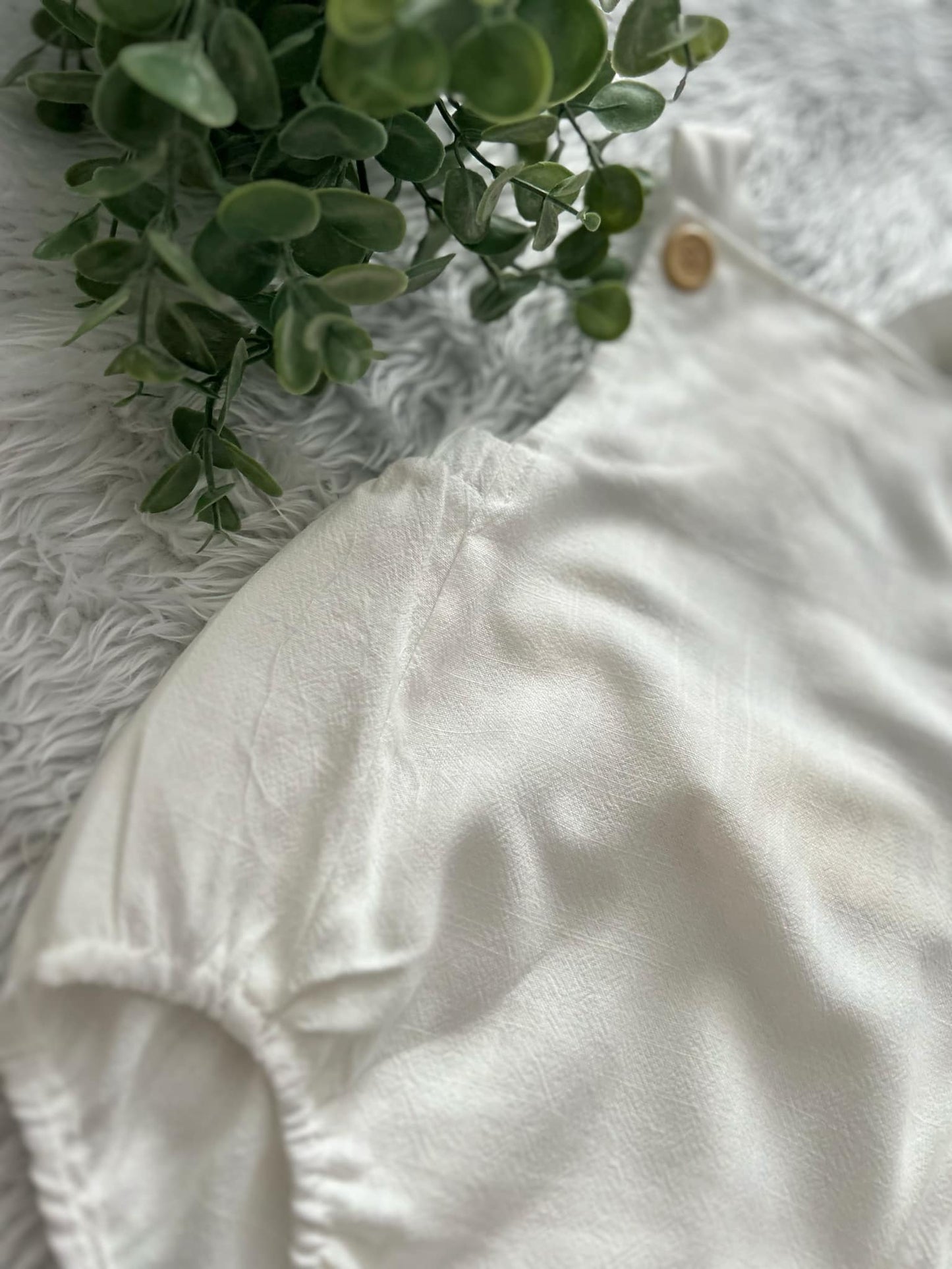 Kids Tales White Romper